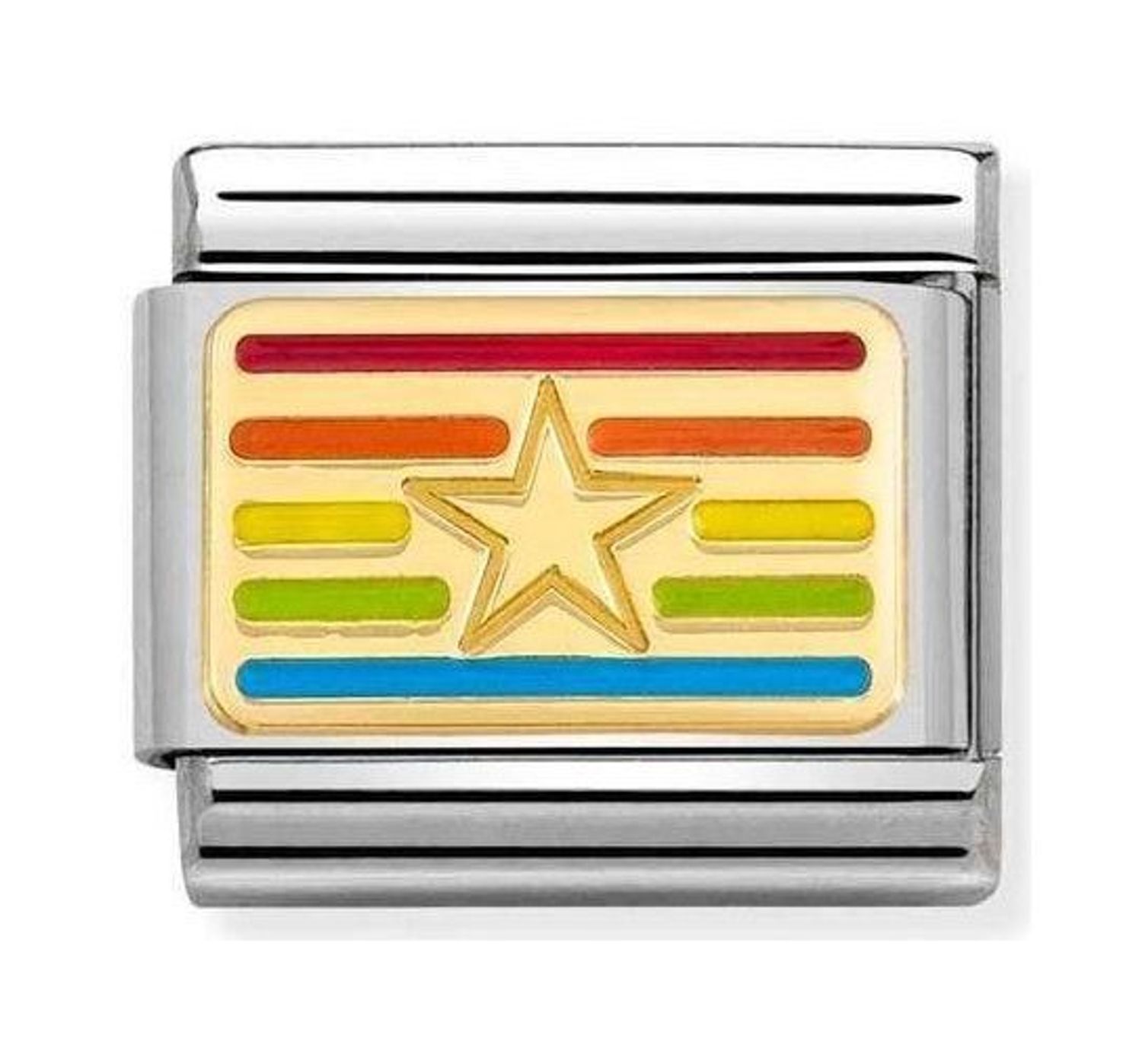 Nomination Link 18K zawieszka kolorowe tło z gwiazdką 030263 23.jpg